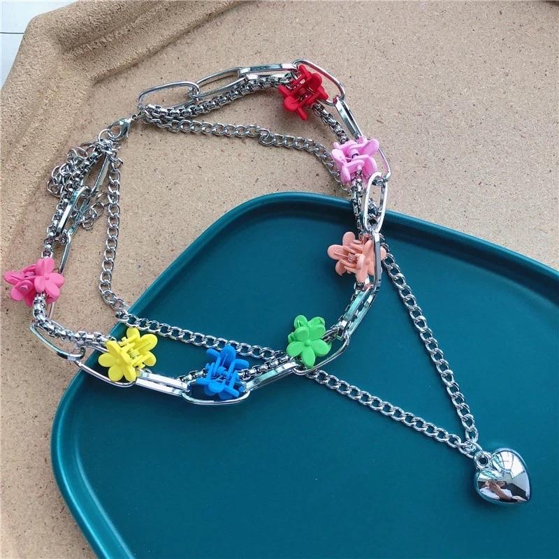 Sourpuff Rainbow Heart necklace 🌈💕 - Sour Puff Shop