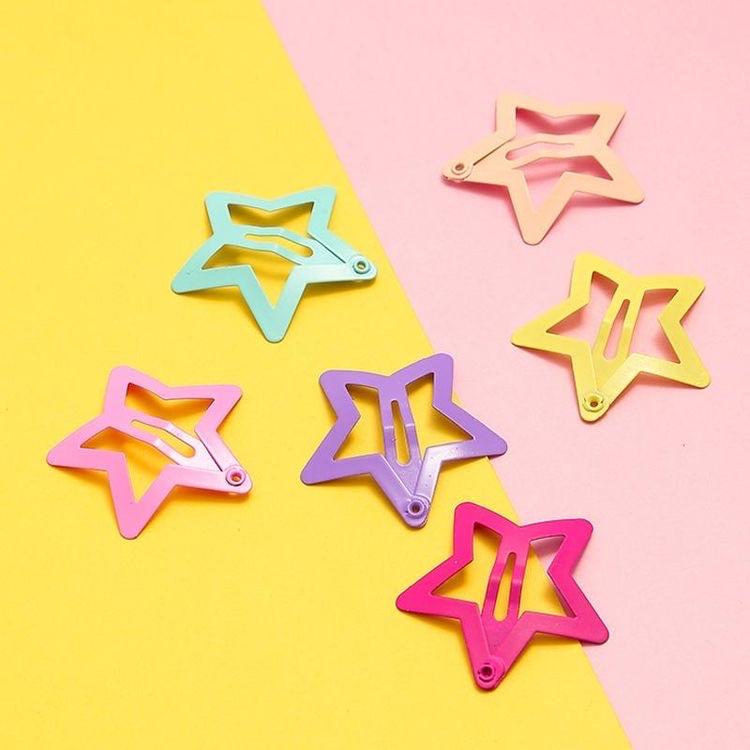 Star-gazed hair clips 🌟💕 - Sour Puff Shop