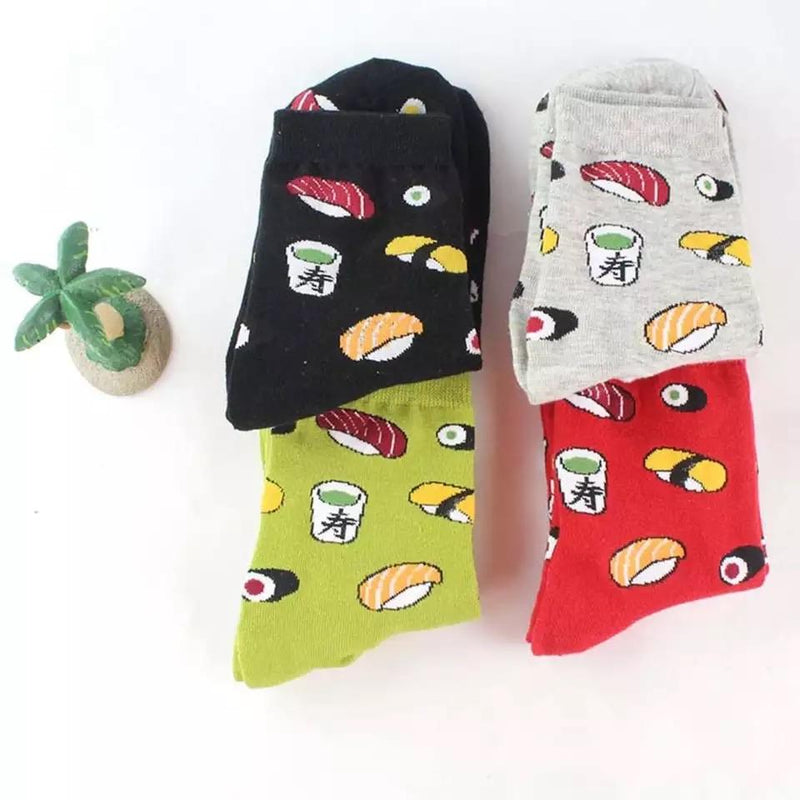 Sushi Rolls Socks 🍣🖤 - Sour Puff Shop