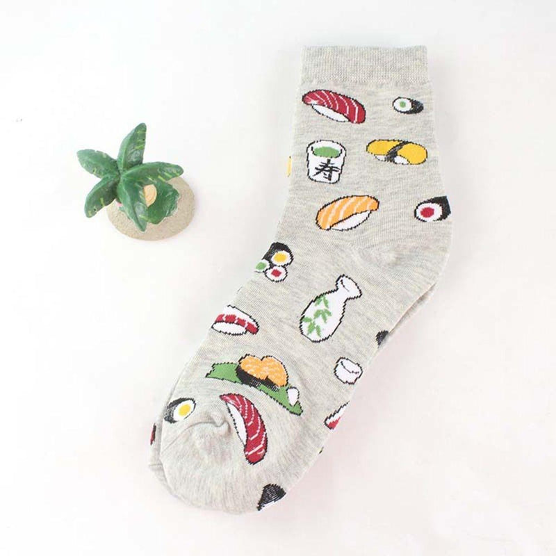 Sushi Rolls Socks 🍣🖤 - Sour Puff Shop