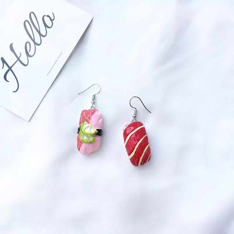 Sushi salmon earrings 🍣💕 - Sour Puff Shop