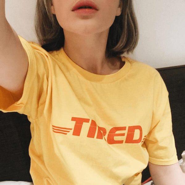 “Tired” T-Shirt - Sour Puff Shop