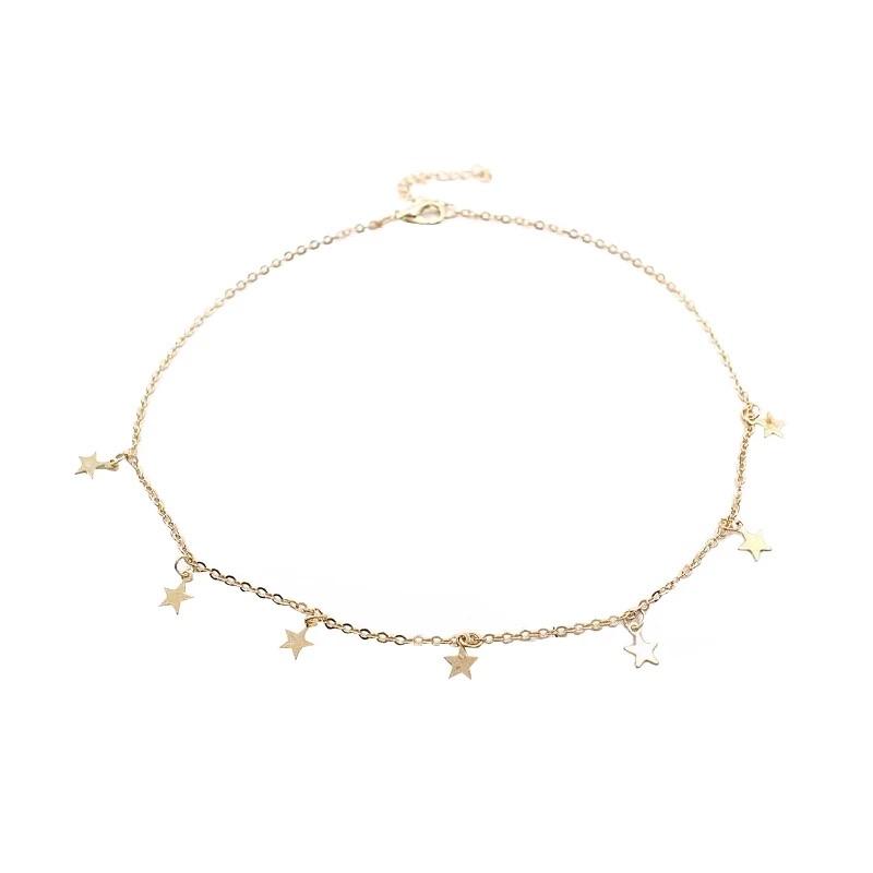 Twinkle Choker, Gold Choker Necklace