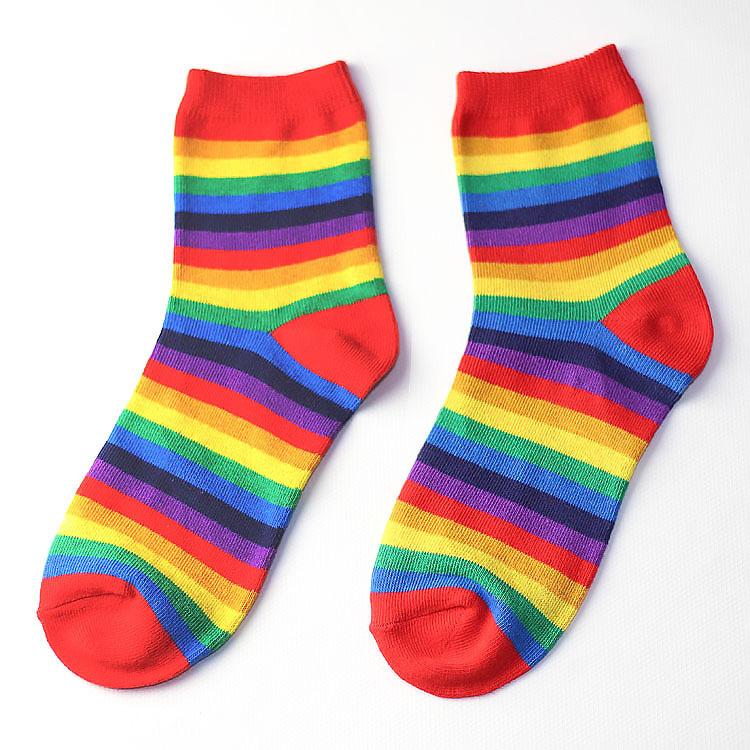 Vibrant Striped Socks 🌈 - Sour Puff Shop