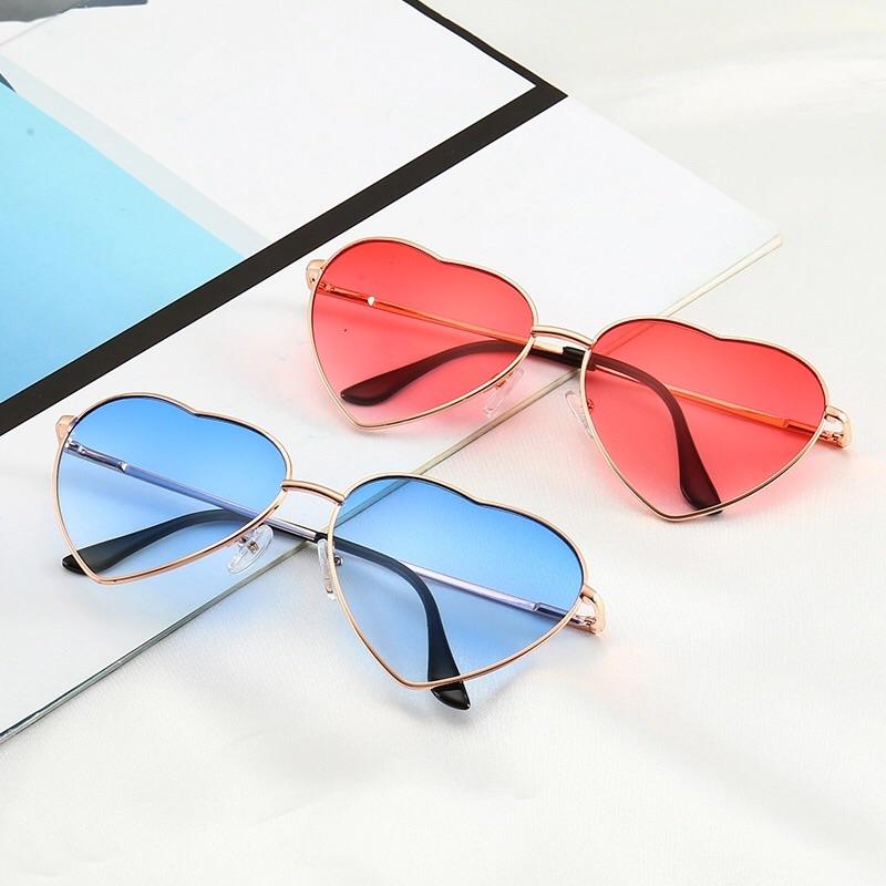 Vintage discount heart sunglasses