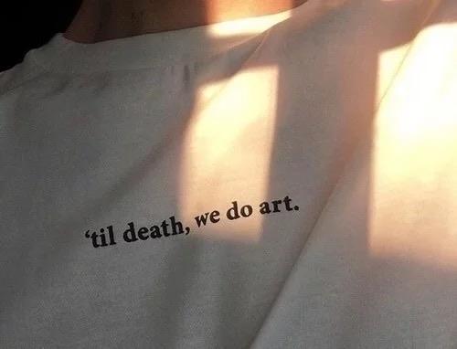 We Do Art T-Shirt 🥀 - Sour Puff Shop